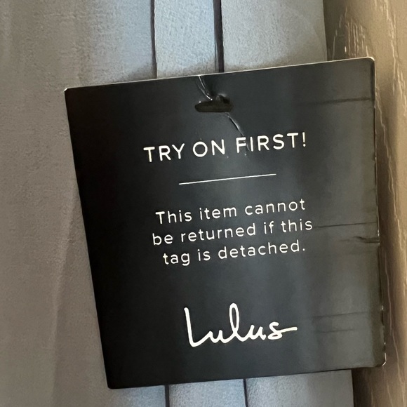 NWT LuLu’s Heavenly Hues Light Blue Maxi Dress in size Small - Picture 7 of 16